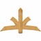 Ekena Millwork Davenport Rough Sawn Timber Gable Bracket, Western Red Cedar, 60"W x 35"H x 4"D x 6"F, 14/12 Pitch GBW060X35X0406DAV00RWR - alternate 1